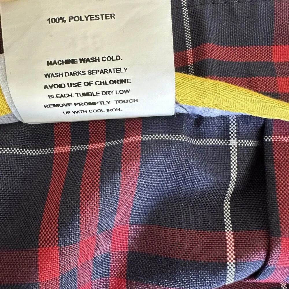 Dennis Uniform Girls Ward Plaid Stitched Down Kick Pleat School Skirt Junior 15